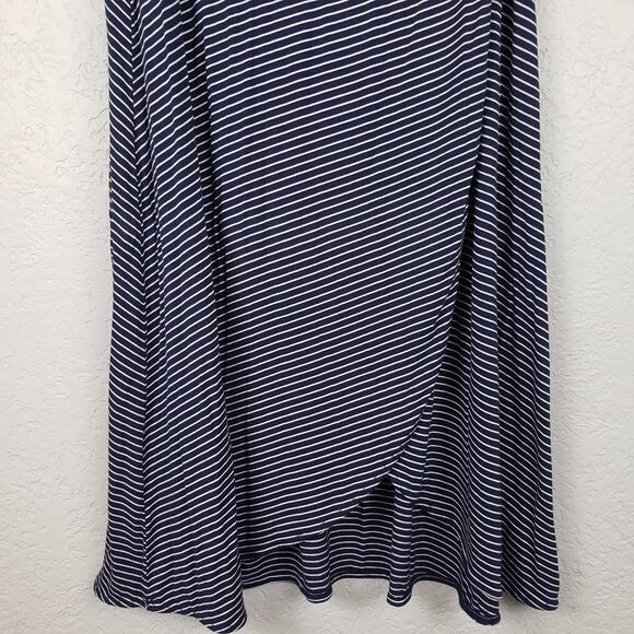 GAP Wrap Skirt Stripe Maxi - M - Picture 2 of 4